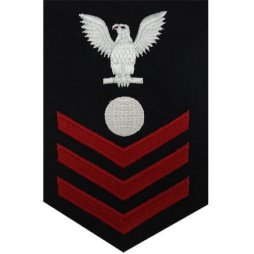Picture of US Navy Rating Badges E6 Male Rating ElectricianS Mate: Blue