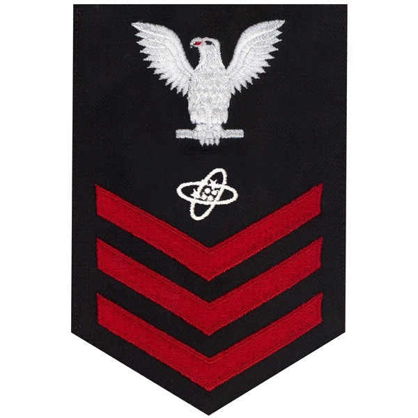 Picture of US Navy Rating Badges E6 Male Rating Electronics Technician: Blue