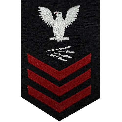 Picture of US Navy Rating Badges E6 Male Rating Information Technician Specialist: Blue