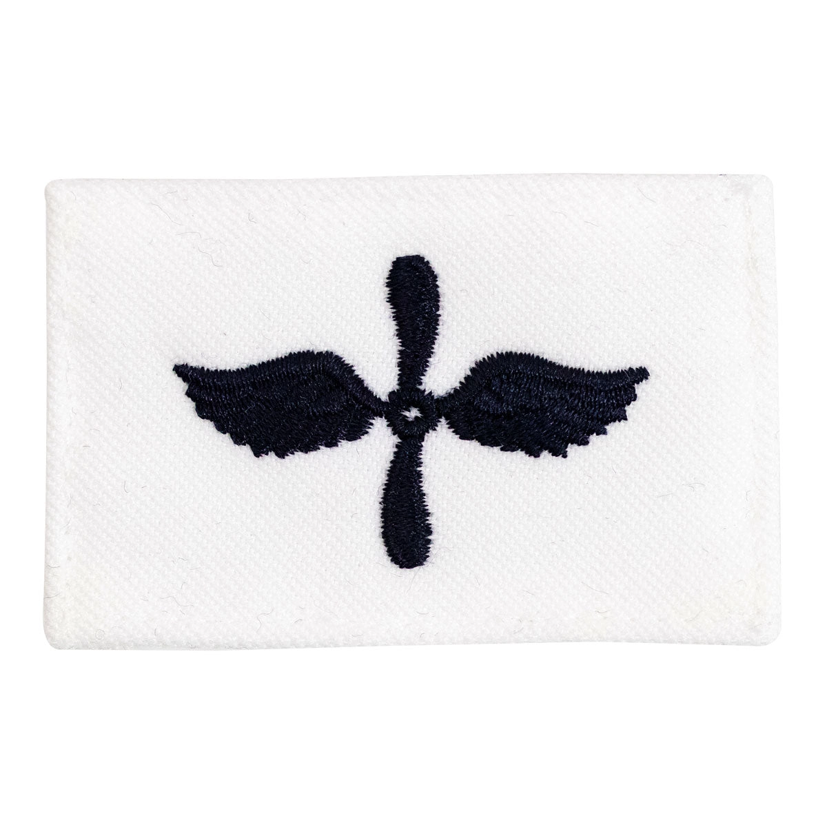 Picture of US Navy Rating Badges Rating Striker Mark for Ad Aviation Machinist Mate: White Cnt for Dress Uniforms