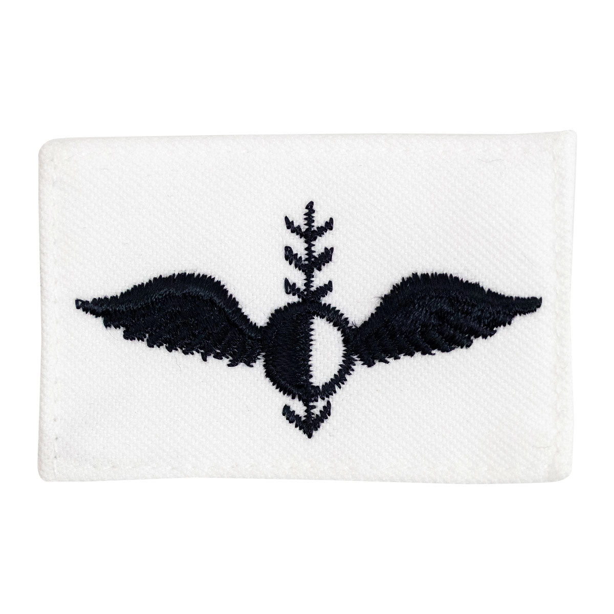 Picture of US Navy Rating Badges Rating Striker Mark for Ag Aerographers Mate: White Cnt for Dress Uniforms