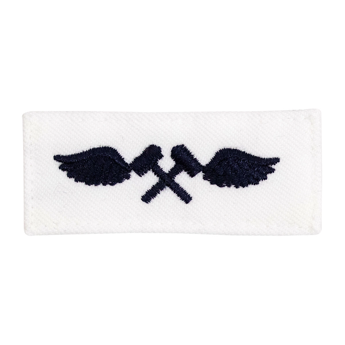 Picture of US Navy Rating Badges Rating Striker Mark for Am Aviation Structural Mechanic: White Cnt for Dress Uniforms