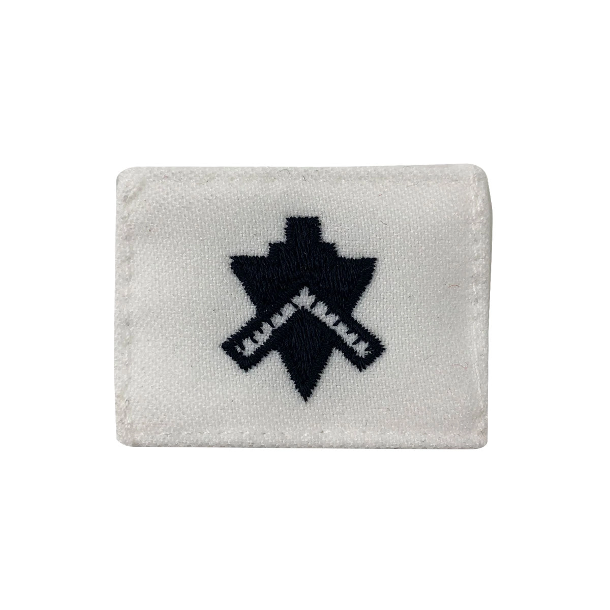 Picture of US Navy Rating Badges Rating Striker Mark for Bu Builder: White Cnt for Dress Uniforms