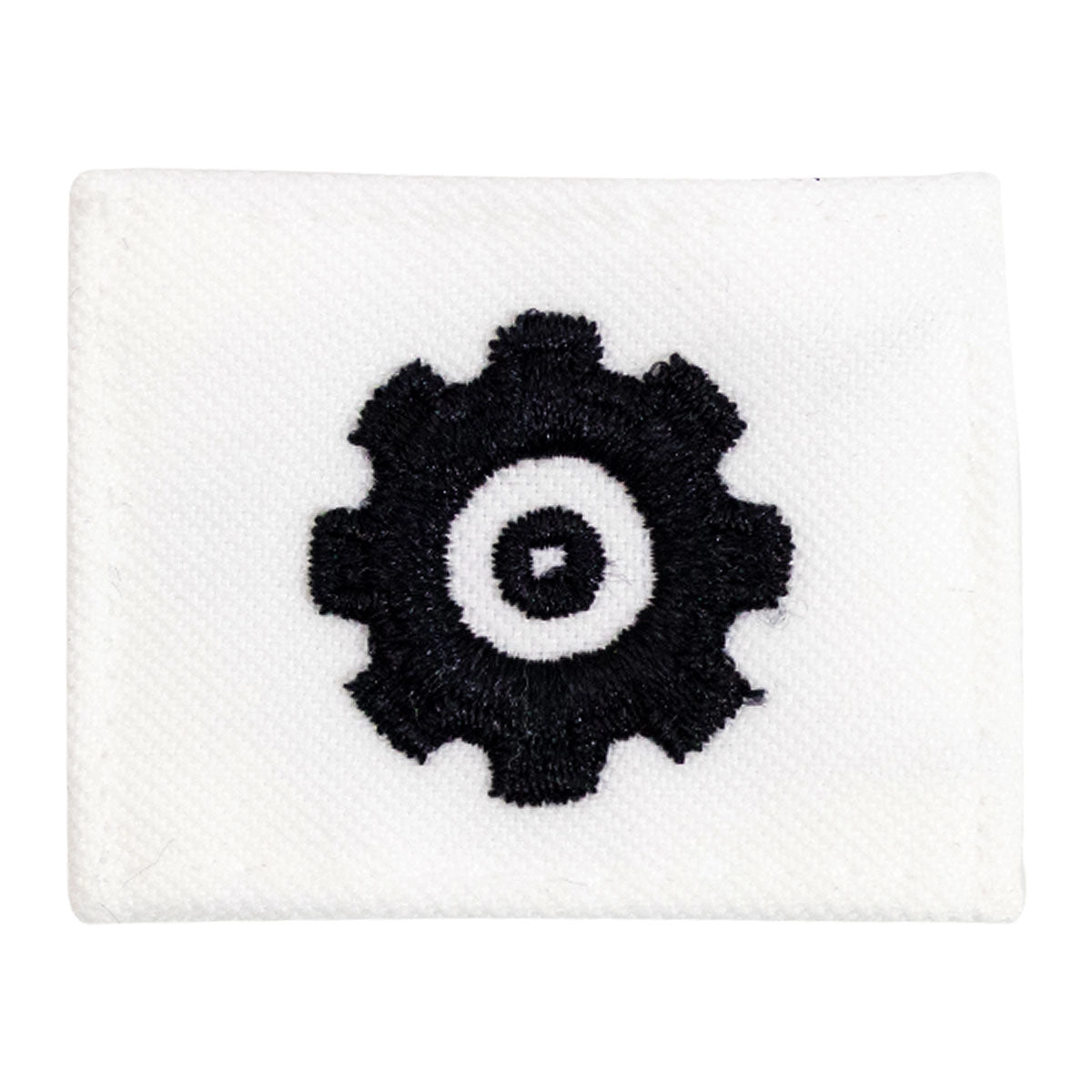 Picture of US Navy Rating Badges Rating Striker Mark for En Engineman: White Cnt for Dress Uniforms