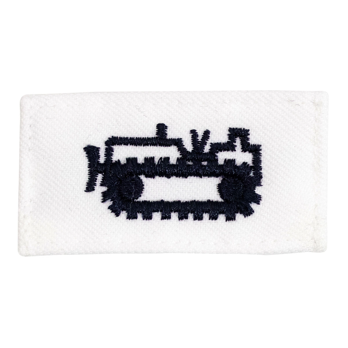 Picture of US Navy Rating Badges Rating Striker Mark for Eo Equipment Operator: White Cnt for Dress Uniforms