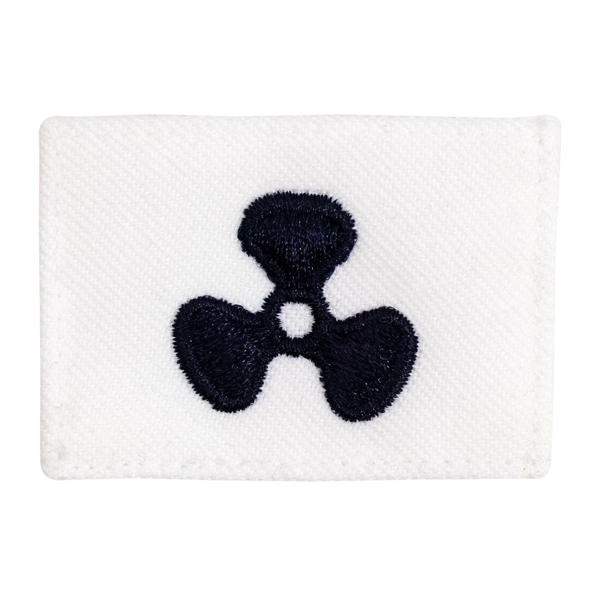 Picture of US Navy Rating Badges Rating Striker Mark for Mm Machinists Mate: White Cnt for Dress Uniforms