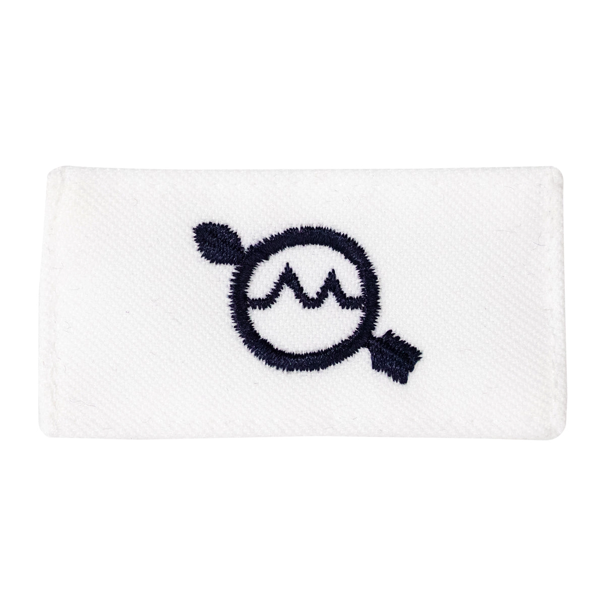 Picture of US Navy Rating Badges Rating Striker Mark for Os Operations Specialist: White Cnt for Dress Uniforms