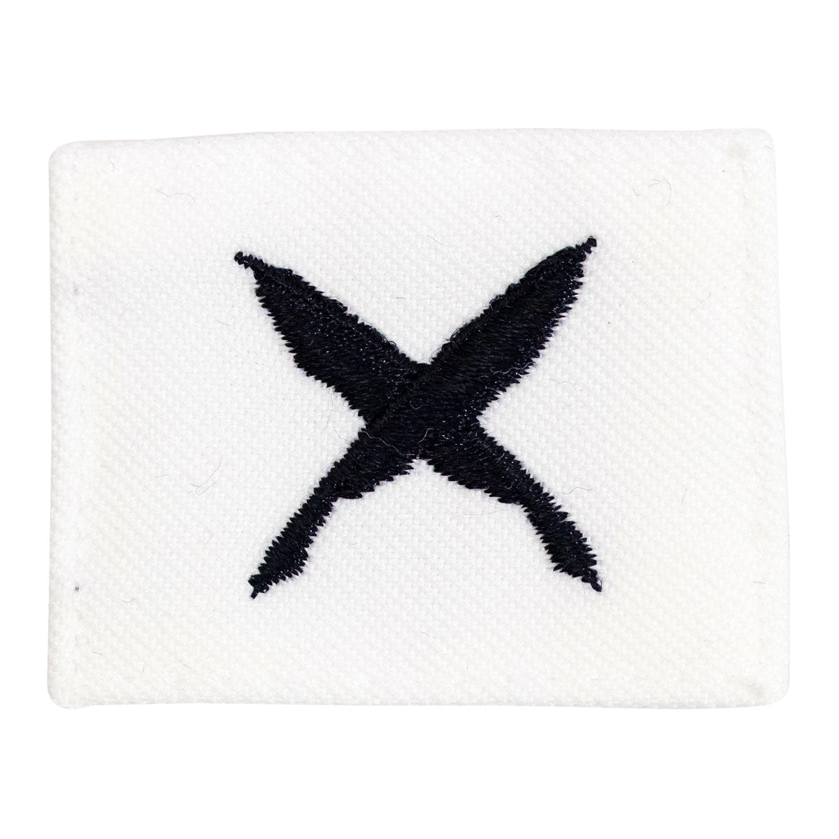Picture of US Navy Rating Badges Rating Striker Mark for Yn Yeoman- White Cnt for Dress Uniforms