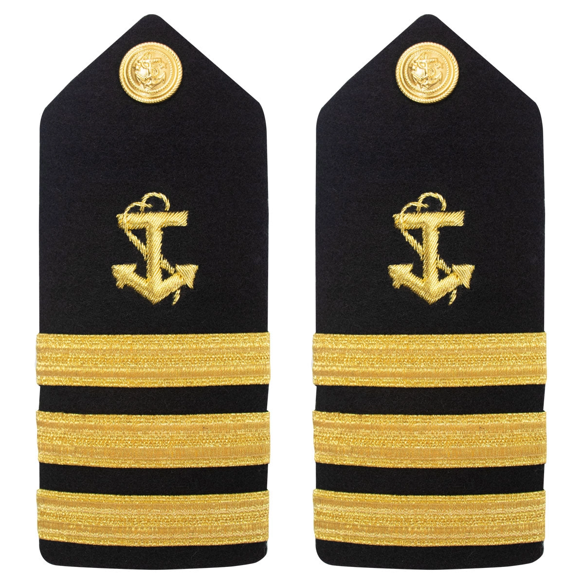 Picture of US Navy Shoulder Boards Merchant Marine Shoulder Boardanchor Commander