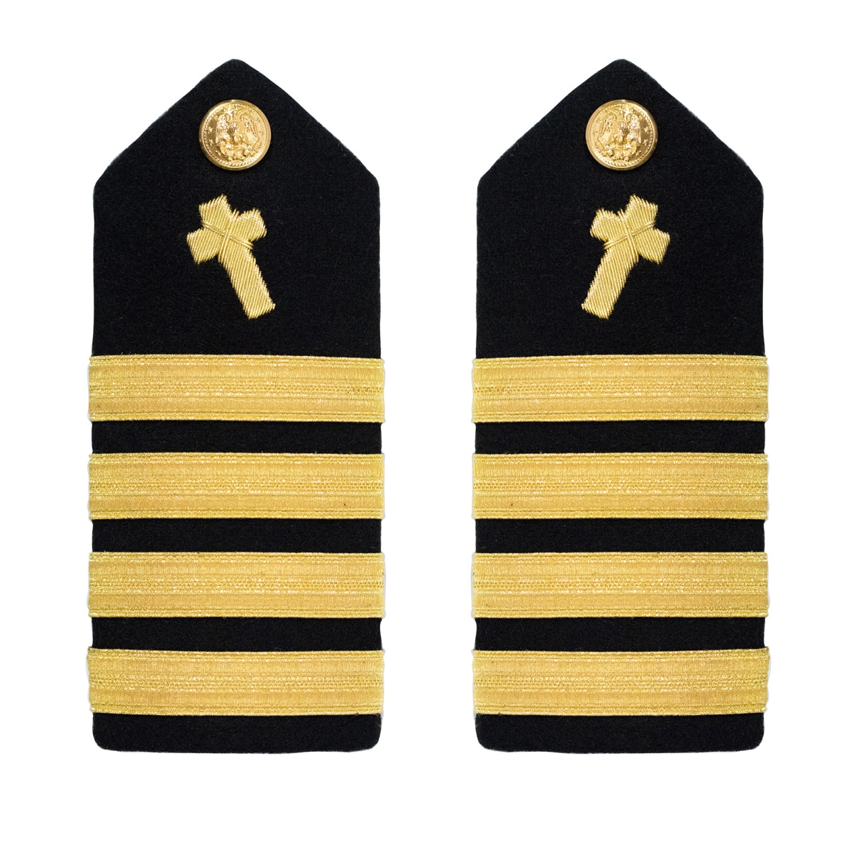 Picture of US Navy Shoulder Boards Shoulder Boardcaptain Christian Chaplain: Male