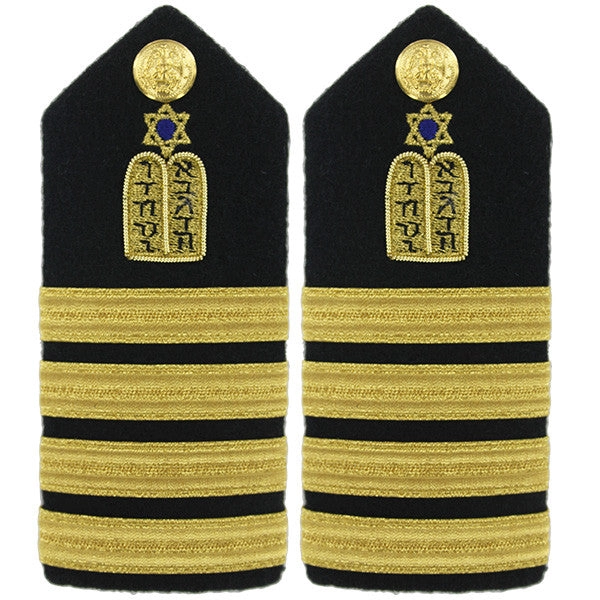 Picture of US Navy Shoulder Boards Shoulder Boardcaptain Jewish Chaplain