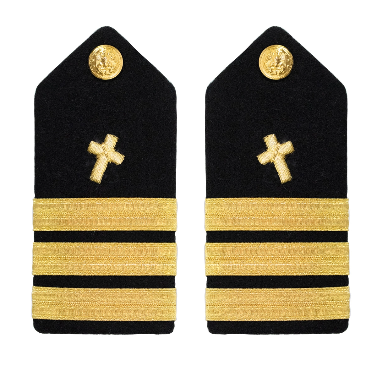 Picture of US Navy Shoulder Boards Shoulder Boardcommander Christian Chaplain: Female