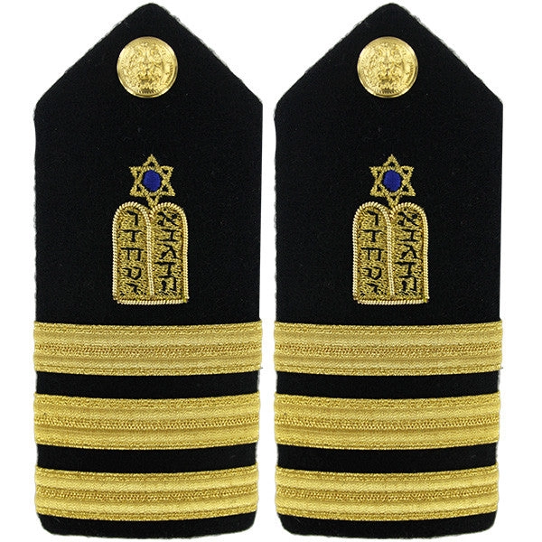 Picture of US Navy Shoulder Boards Shoulder Boardcommander Jewish Chaplain
