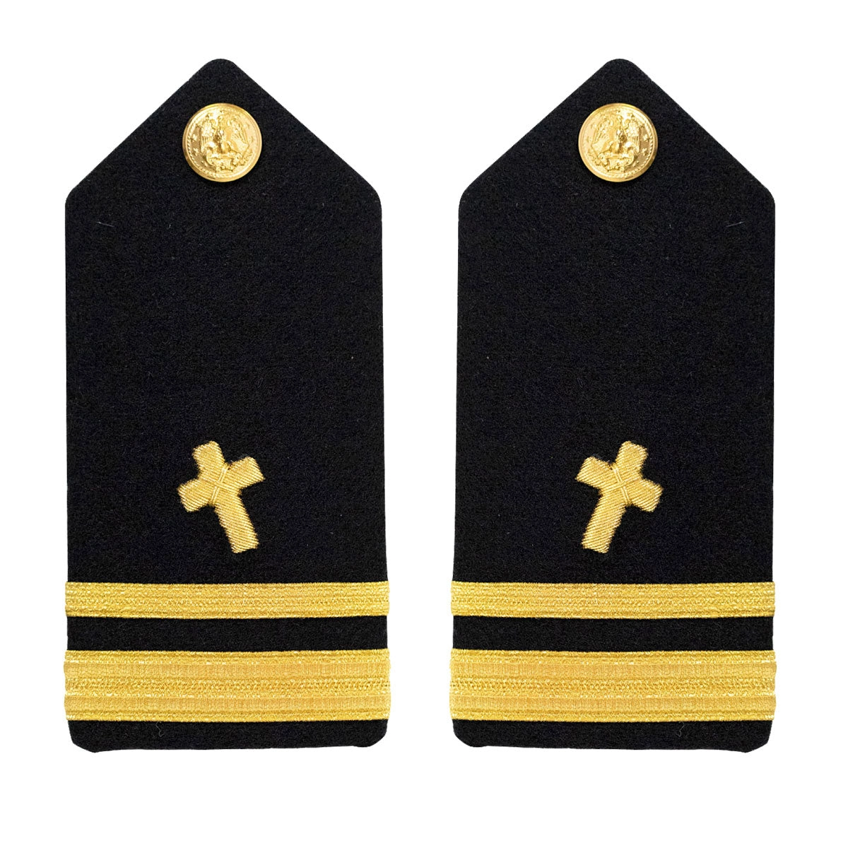 Picture of US Navy Shoulder Boards Shoulder Boardlieutenant Junior Grade Christian Chaplain: Female
