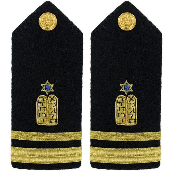 Picture of US Navy Shoulder Boards Shoulder Boardlieutenant Junior Grade Jewish Chaplain