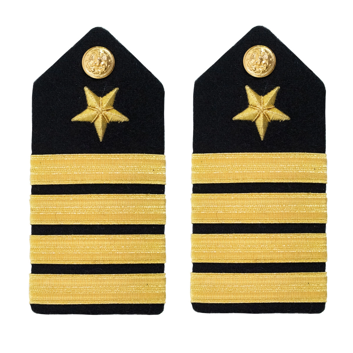 Picture of US Navy Shoulder Boards Shoulder Boardline Captain: Female