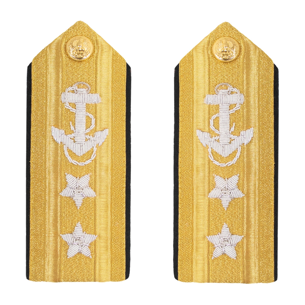 Picture of US Navy Shoulder Boards Shoulder Boardtwo-Star Line Rear Admiral: Male