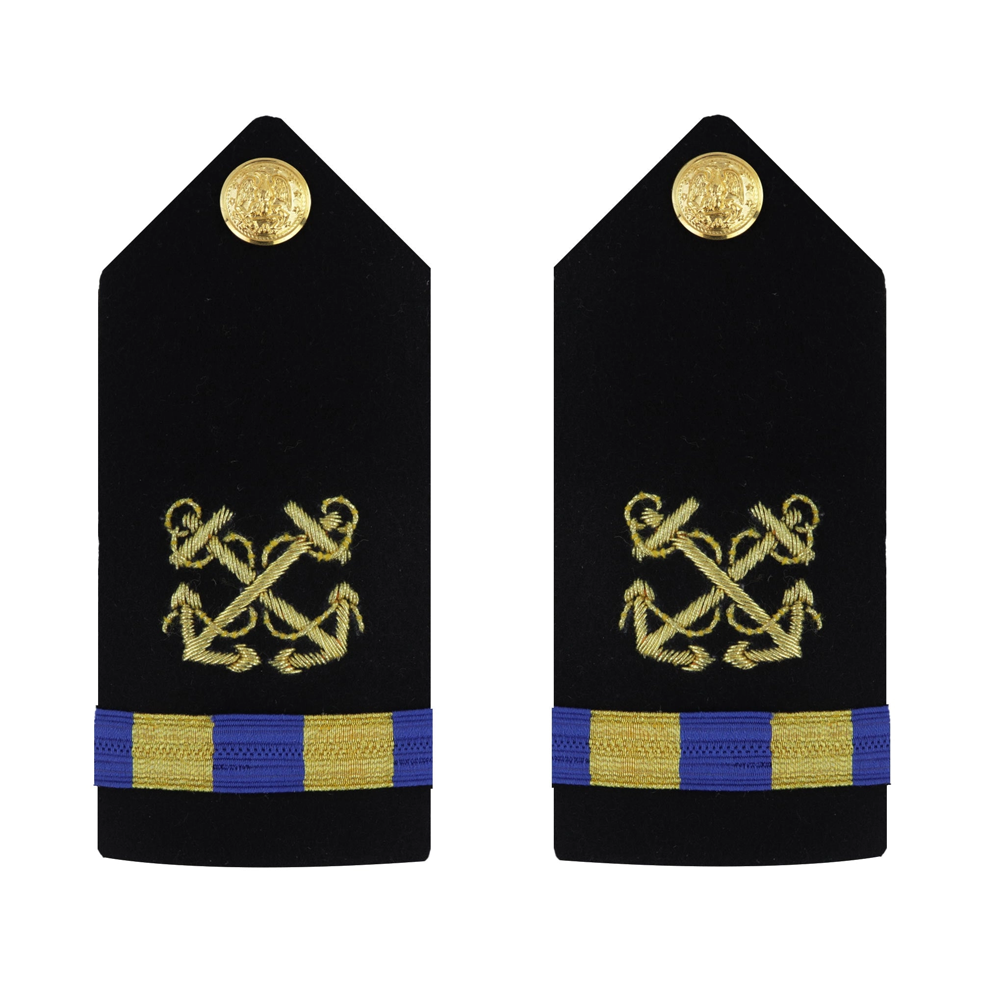 Picture of US Navy Shoulder Boards Shoulder Boardwarrant Officer 2 Boatswain: Female