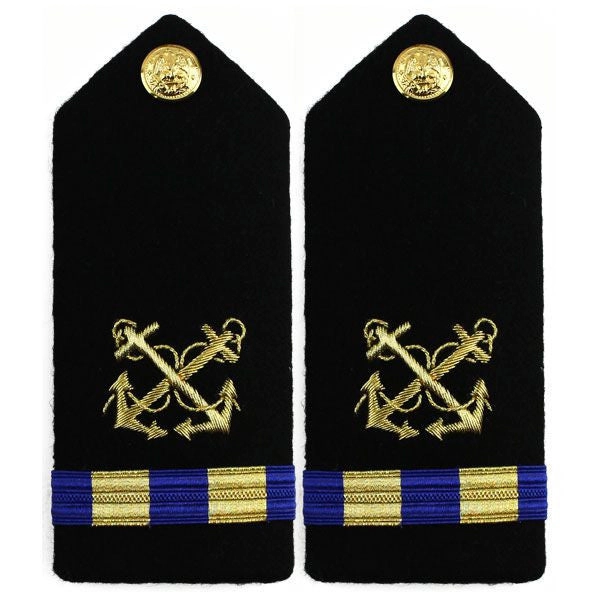 Picture of US Navy Shoulder Boards Shoulder Boardwarrant Officer 2 Boatswain