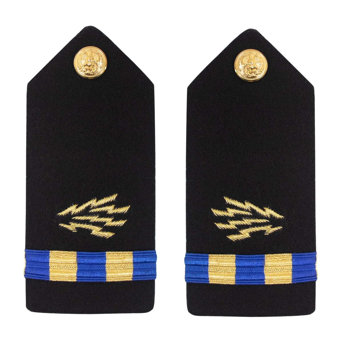 Picture of US Navy Shoulder Boards Shoulder Boardwarrant Officer 2 Information Systems Technician: Female