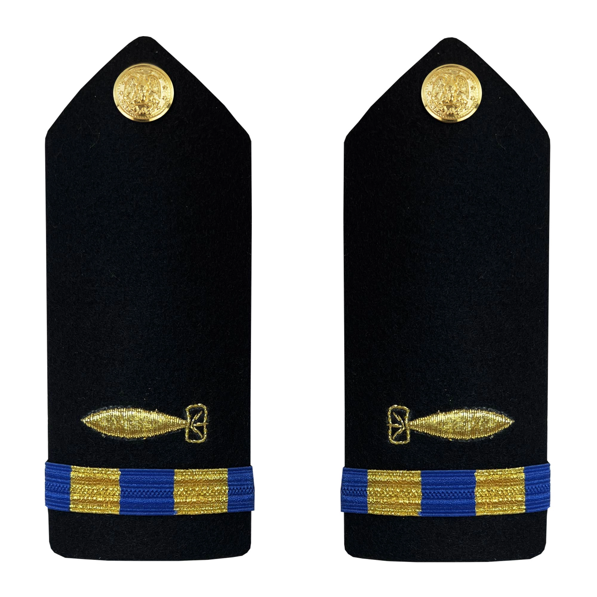 Picture of US Navy Shoulder Boards Shoulder Boardwarrant Officer 2 Underwater Ordnance
