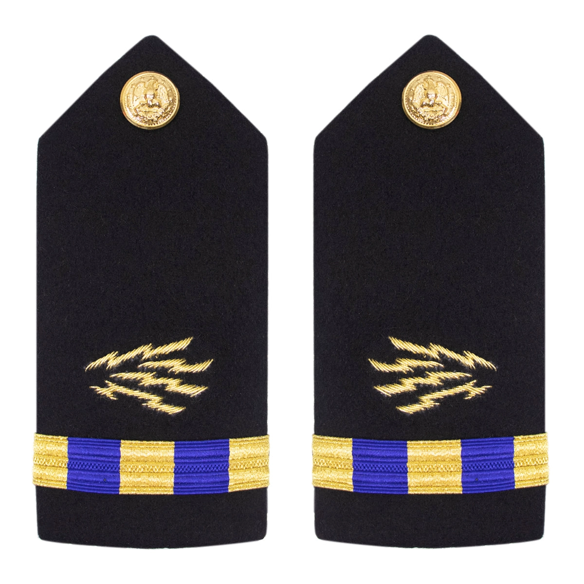 Picture of US Navy Shoulder Boards Shoulder Boardwarrant Officer 3 Information Systems Technician: Female