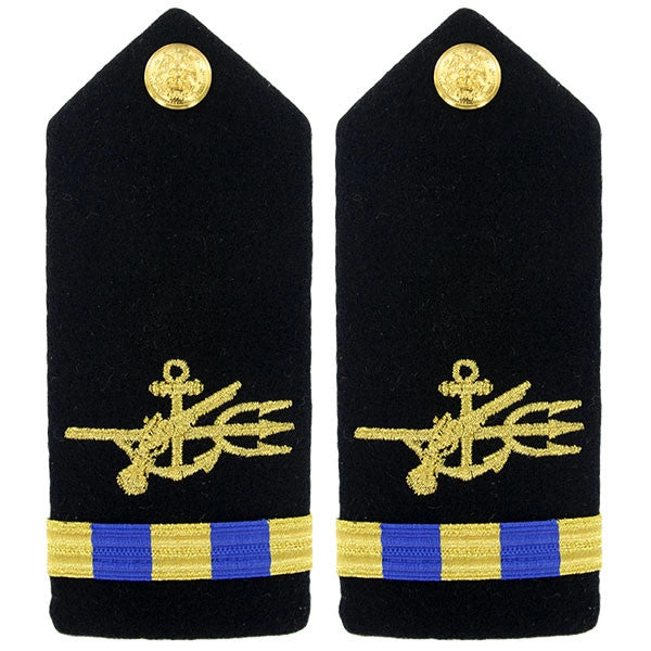 Picture of US Navy Shoulder Boards Shoulder Boardwarrant Officer 3 Special Warfare Operator: Male