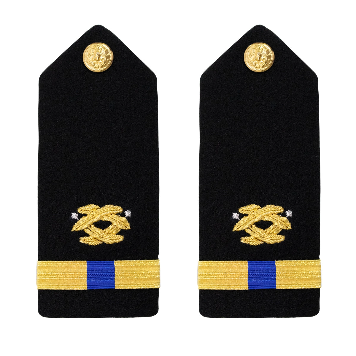 Picture of US Navy Shoulder Boards Shoulder Boardwarrant Officer 4 Ce Civil Engineer