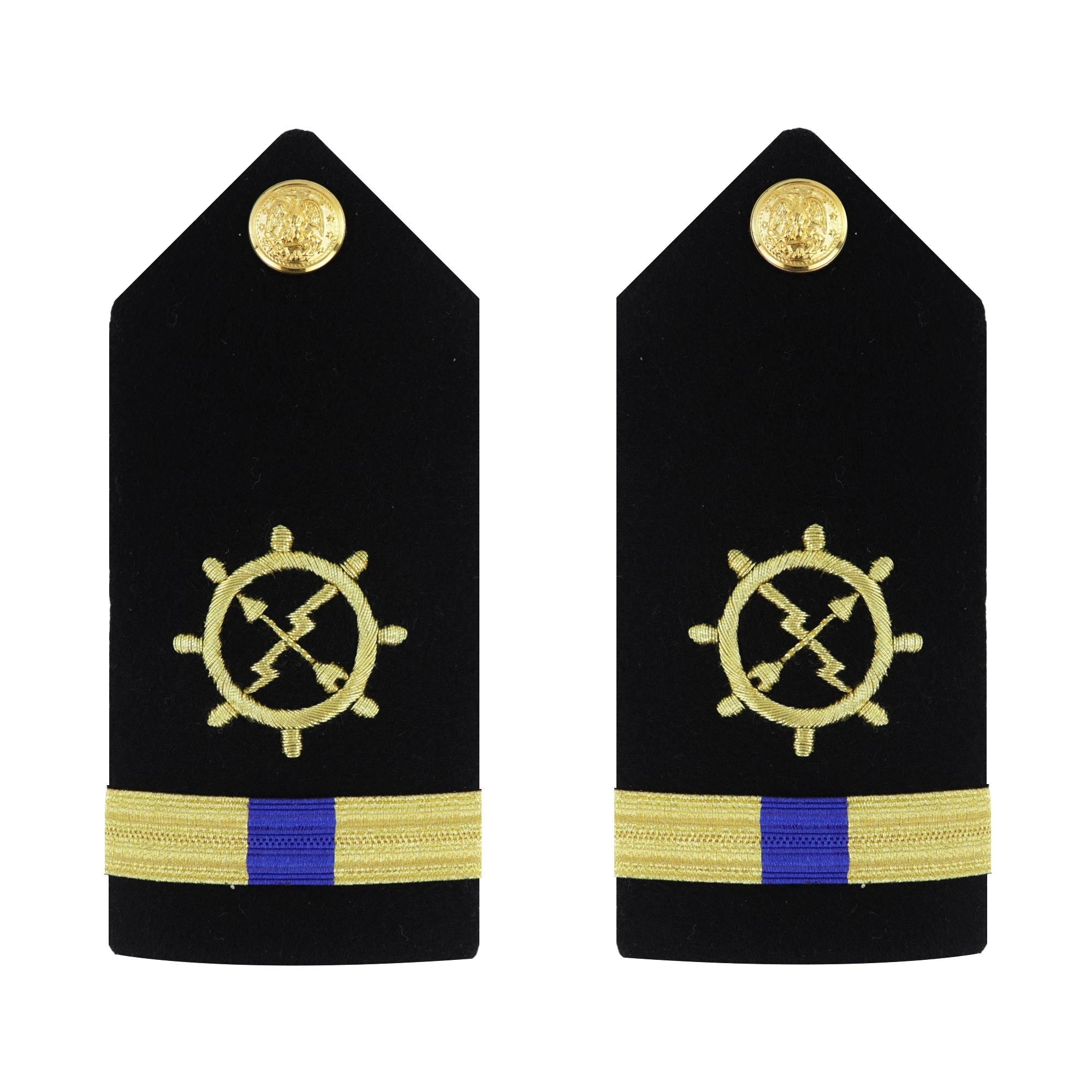 Picture of US Navy Shoulder Boards Shoulder Boardwarrant Officer 4 Operations Technician: Female