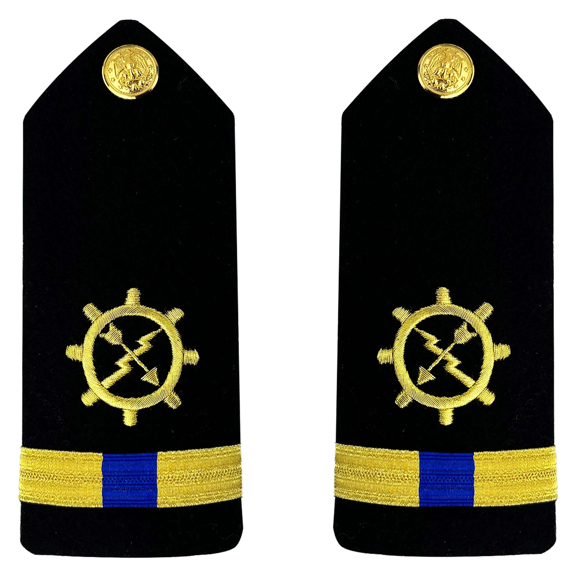 Picture of US Navy Shoulder Boards Shoulder Boardwarrant Officer 4 Operations Technician
