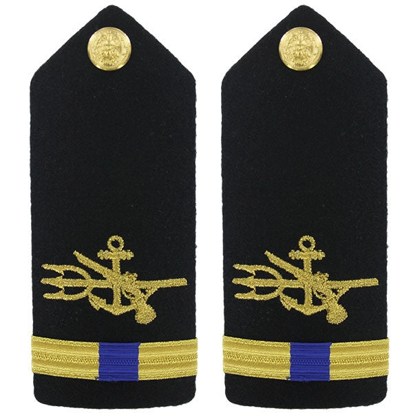 Picture of US Navy Shoulder Boards Shoulder Boardwarrant Officer 4 Special Warfare Operator: Male