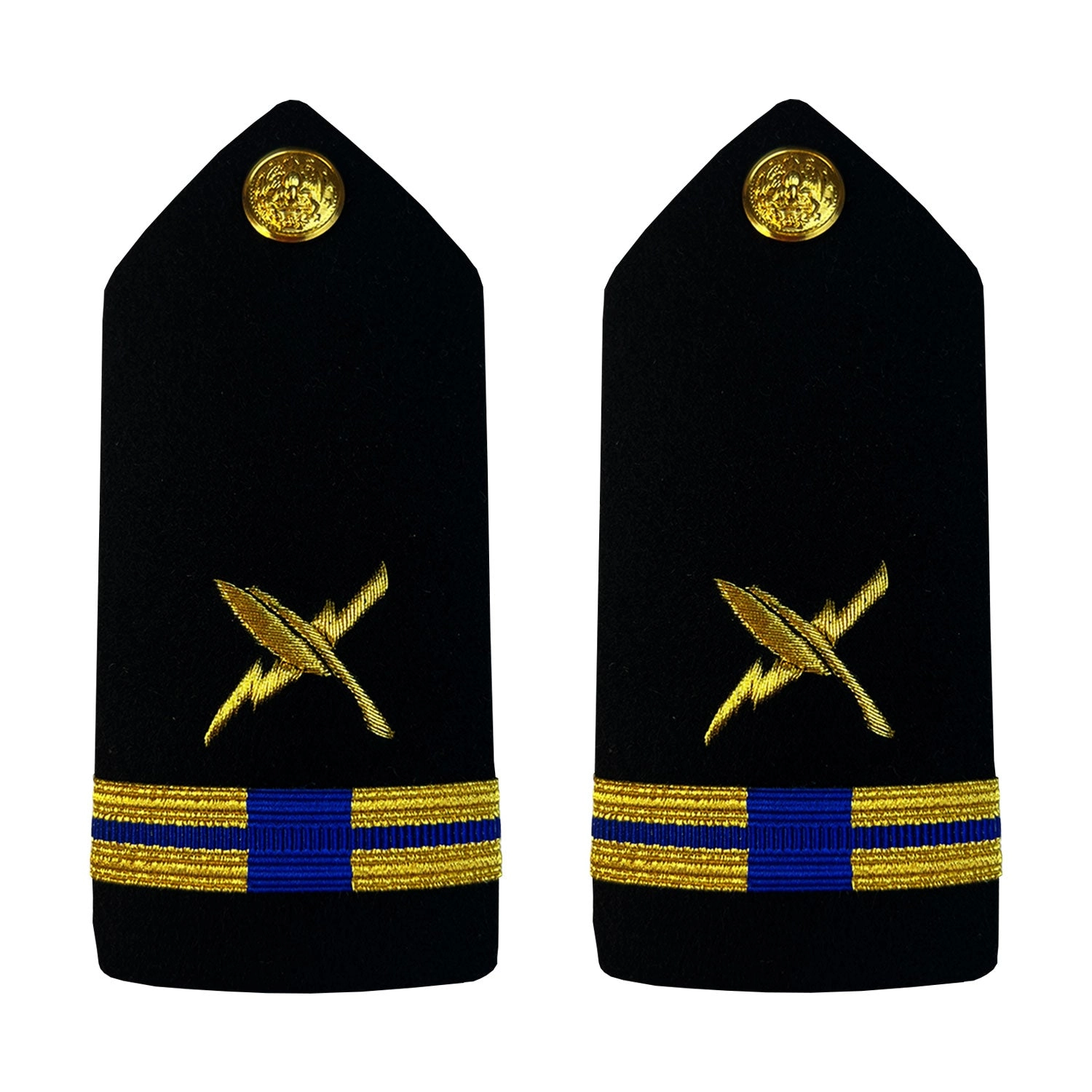 Picture of US Navy Shoulder Boards Shoulder Boardwarrant Officer 5 Cryptologic Technician: Female