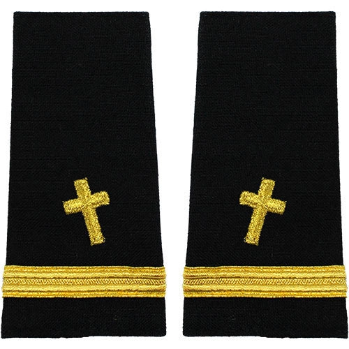 Picture of US Navy Shoulder Marks Soft Shoulder Markensign Christian Chaplain