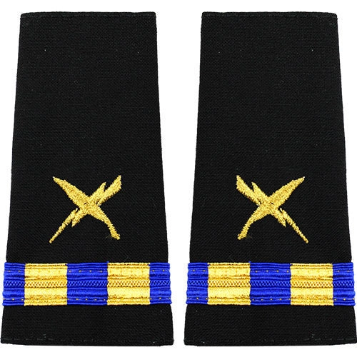 Picture of US Navy Shoulder Marks Soft Shoulder Markwarrant Officer 2 Cryptologic Technician