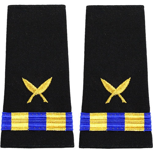 Picture of US Navy Shoulder Marks Soft Shoulder Markwarrant Officer 2 Ship Clerk