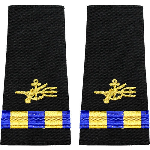 Picture of US Navy Shoulder Marks Soft Shoulder Markwarrant Officer 2 Special Warfare