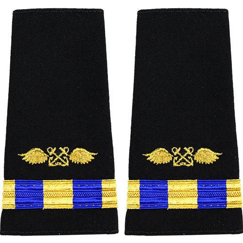 Picture of US Navy Shoulder Marks Soft Shoulder Markwarrant Officer 3 Aviation Boatswain