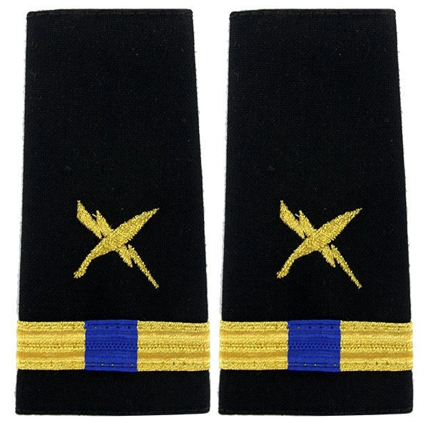 Picture of US Navy Shoulder Marks Soft Shoulder Markwarrant Officer 4 Cryptologic Technician