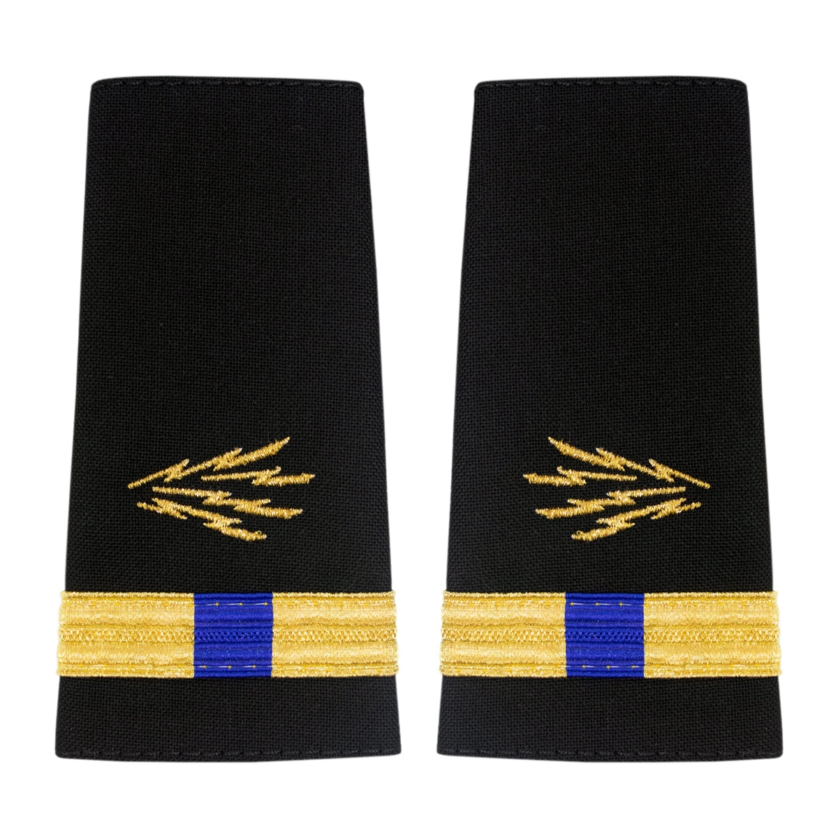 Picture of US Navy Shoulder Marks Soft Shoulder Markwarrant Officer 4 Information Systems Technician Radioman