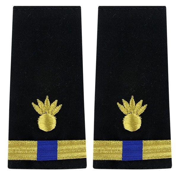 Picture of US Navy Shoulder Marks Soft Shoulder Markwarrant Officer 4 Ordnance Technician