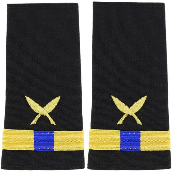 Picture of US Navy Shoulder Marks Soft Shoulder Markwarrant Officer 4 Ship Clerk