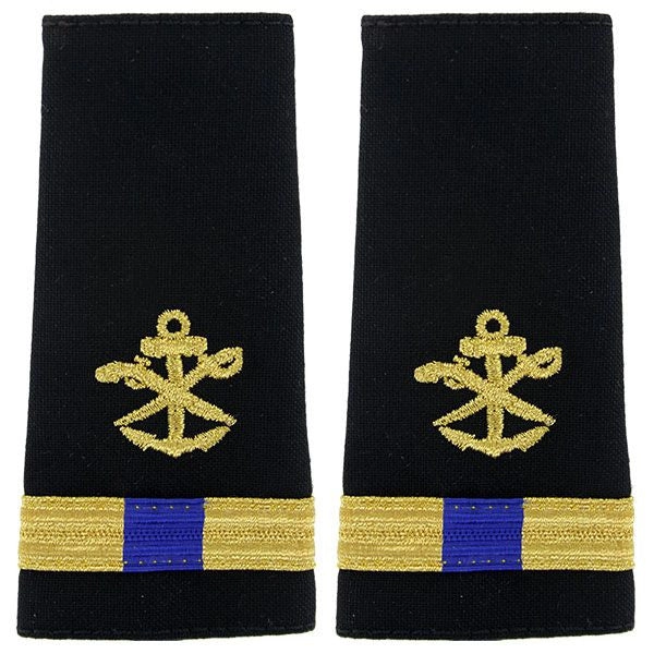Picture of US Navy Shoulder Marks Soft Shoulder Markwarrant Officer 4 Special Warfare Combat Craft Crewman Swcc