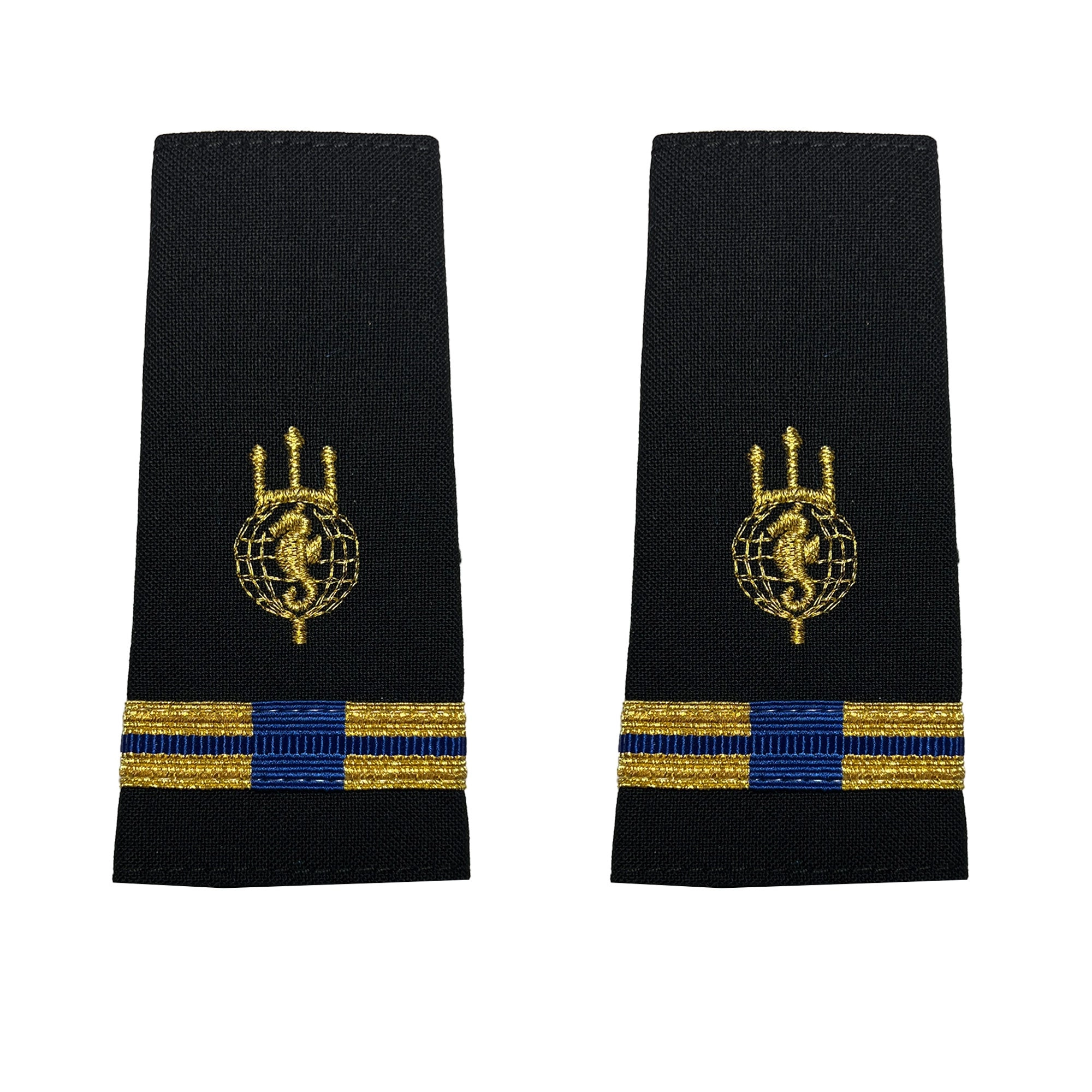 Picture of US Navy Shoulder Marks Soft Shoulder Markwarrant Officer 5 Acoustic Technician