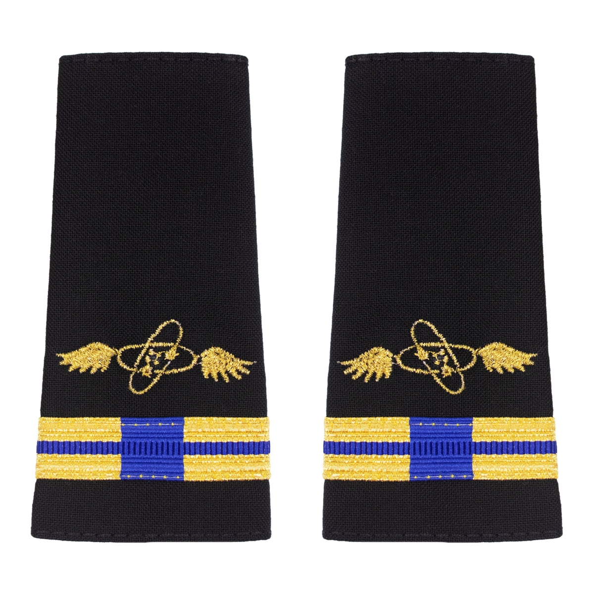 Picture of US Navy Shoulder Marks Soft Shoulder Markwarrant Officer 5 Aviation Electronic Technician