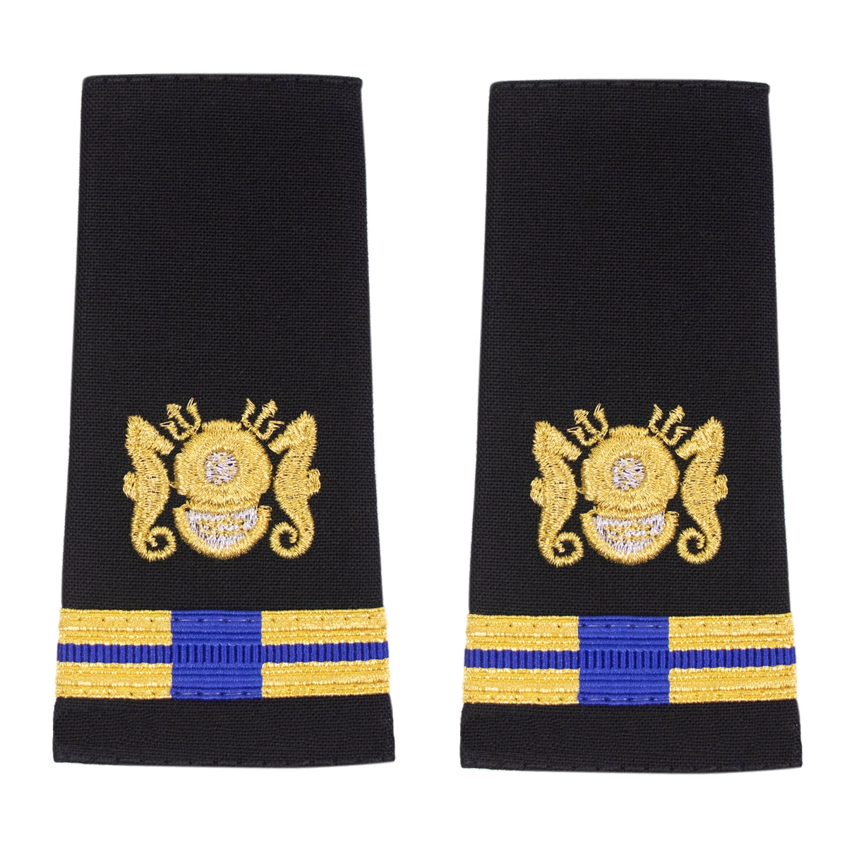Picture of US Navy Shoulder Marks Soft Shoulder Markwarrant Officer 5 Diver