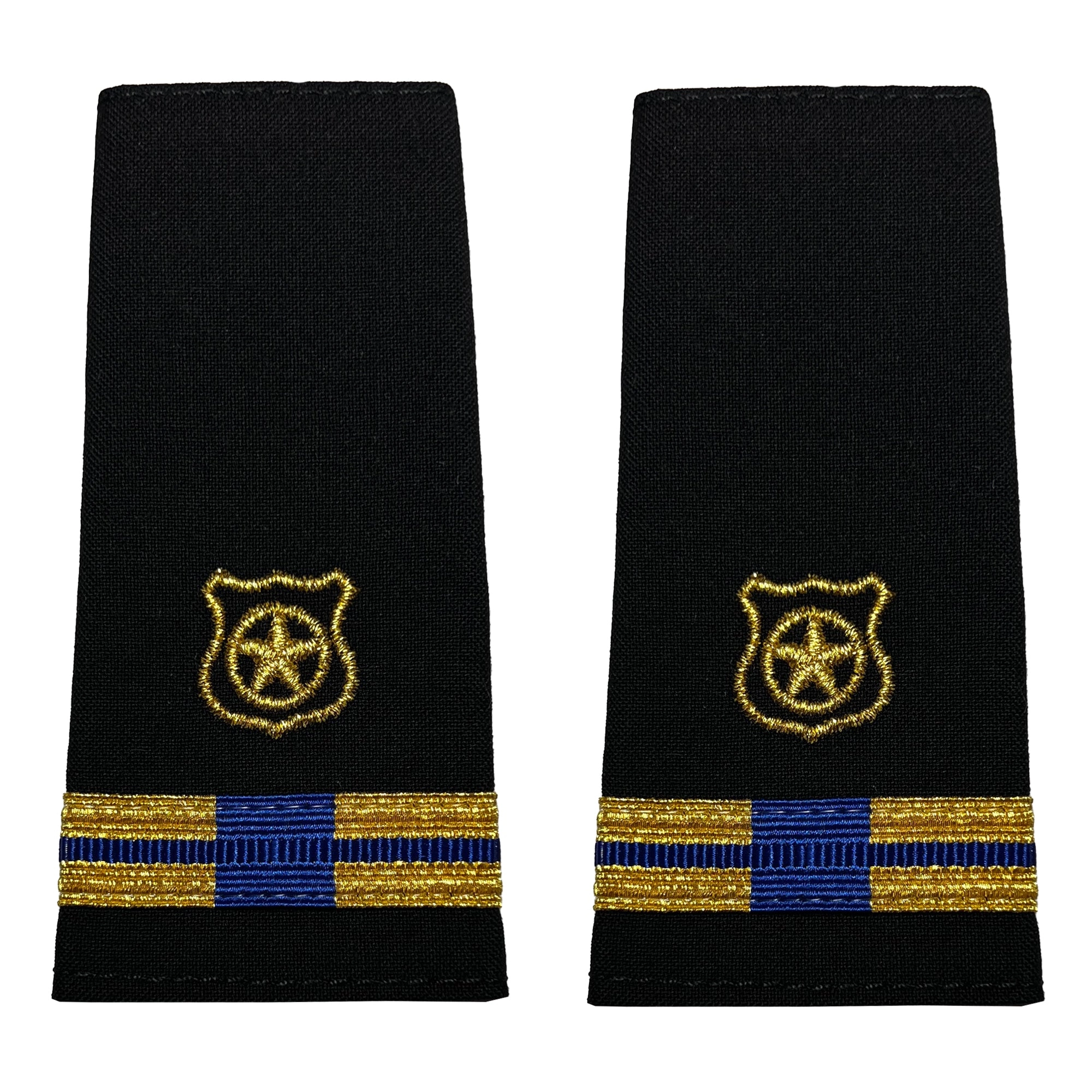 Picture of US Navy Shoulder Marks Soft Shoulder Markwarrant Officer 5 Physical Security Technician Ps