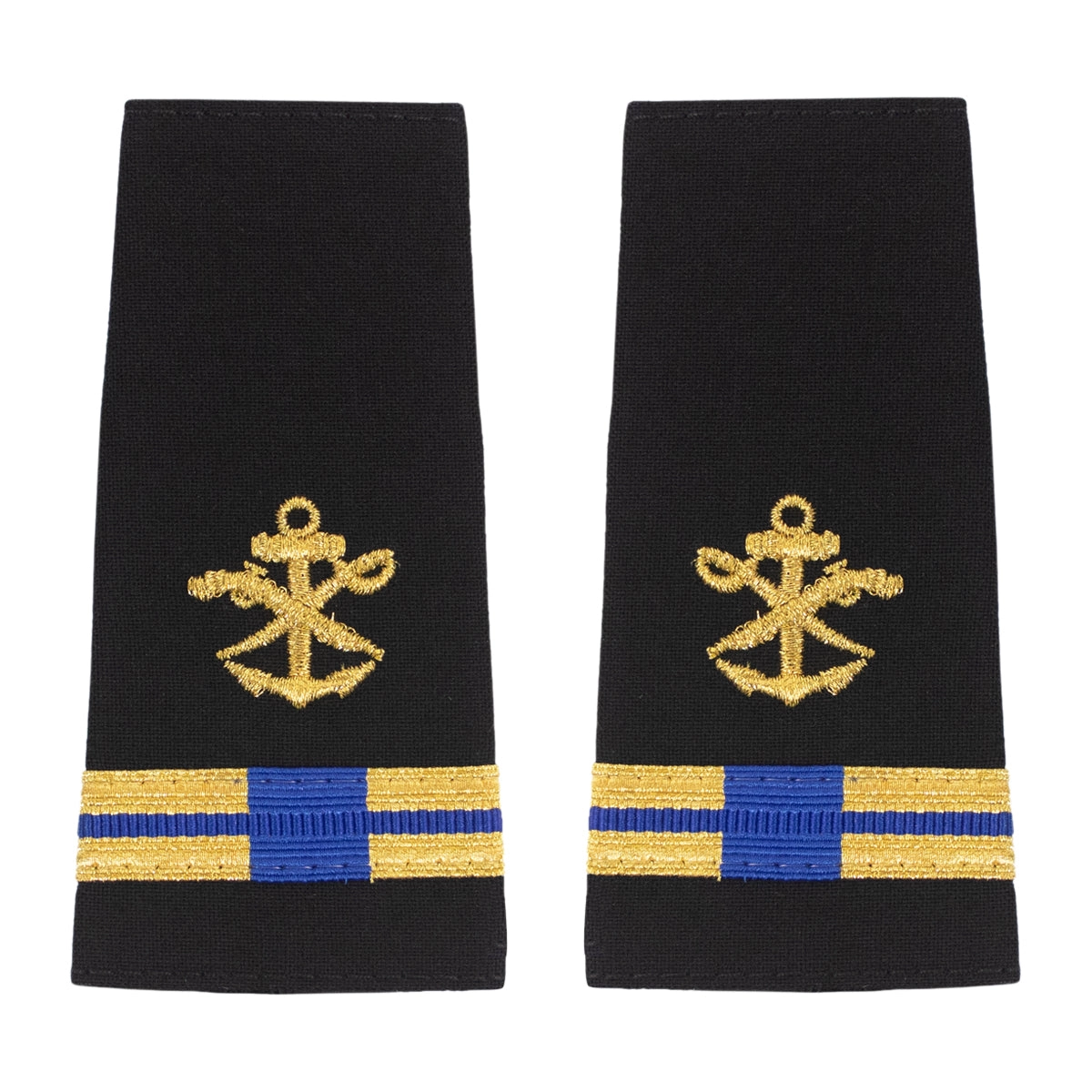 Picture of US Navy Shoulder Marks Soft Shoulder Markwarrant Officer 5 Special Warfare Combat Craft Crewman Swcc
