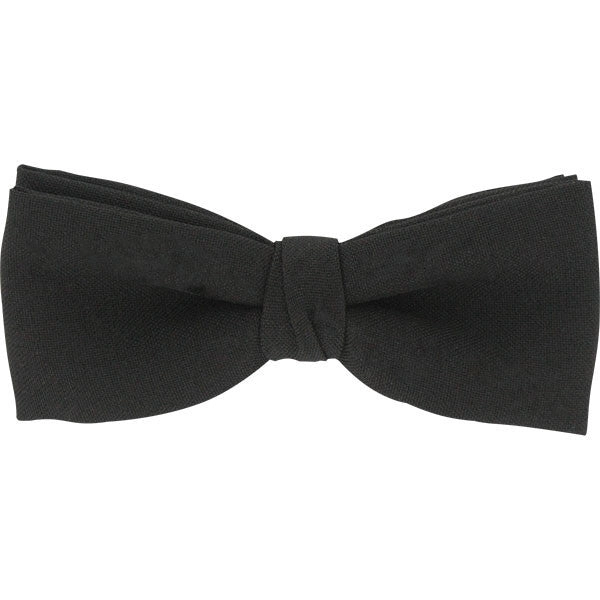 Picture of US Navy Ties Black Bow Tie Clip On Poly Satin