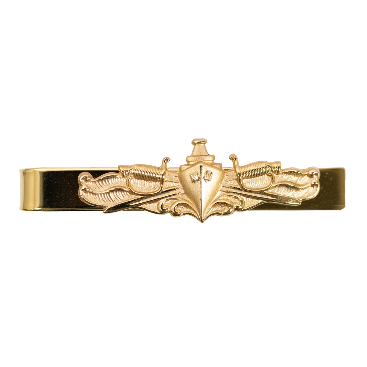 Picture of US Navy Ties Tie Claspofficer with Surface Warfare Insignia